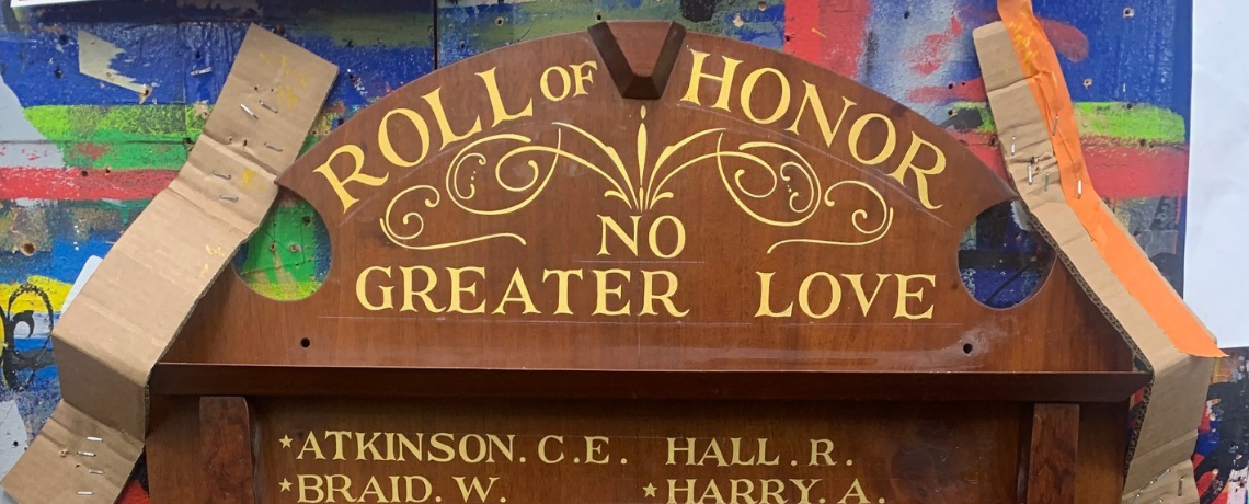 Deniliquin Uniting Church First World War Roll of Honor