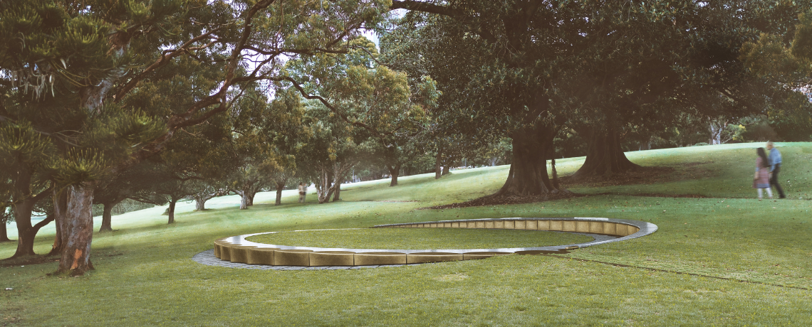 New memorial in the Domain
