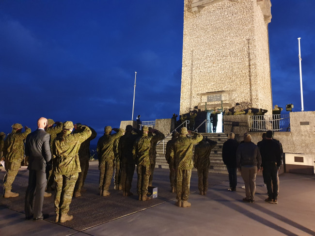 Anzac Day Service 2021. 