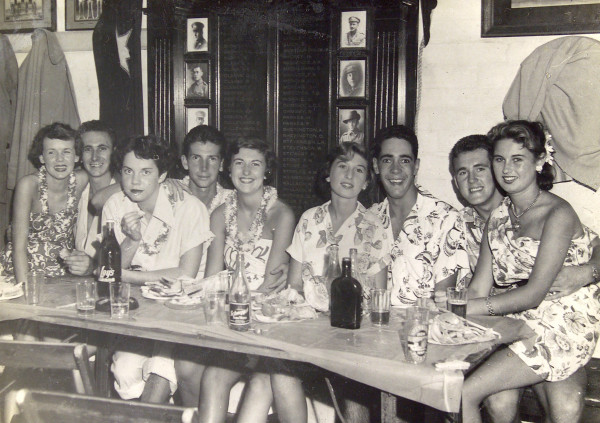 Historic image from the 1950s with the First World War Honour Roll.